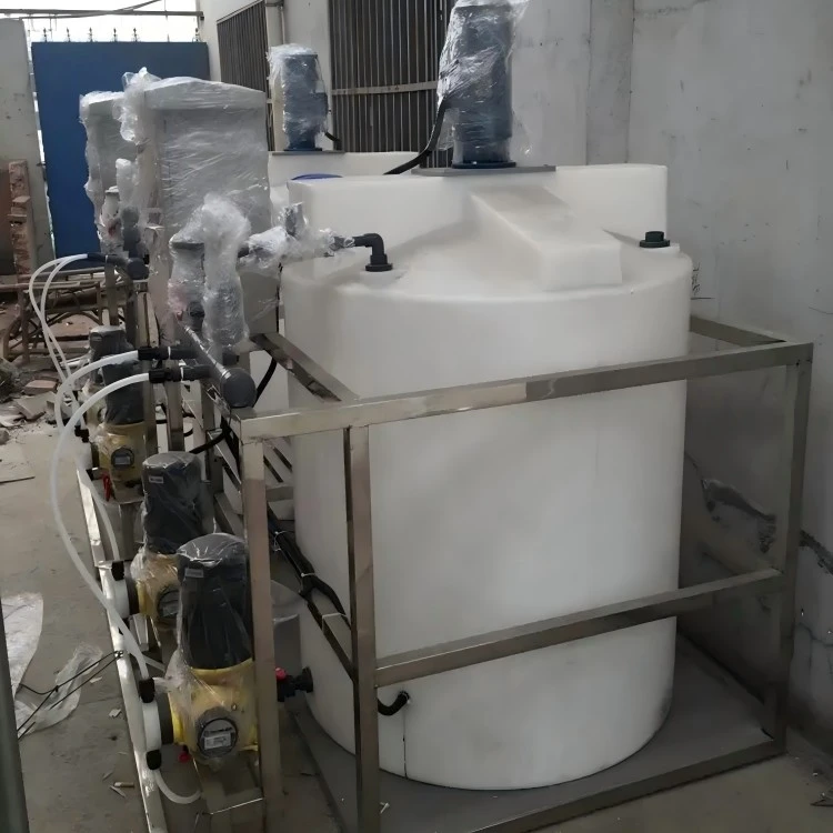 polymer dosing system wastewater